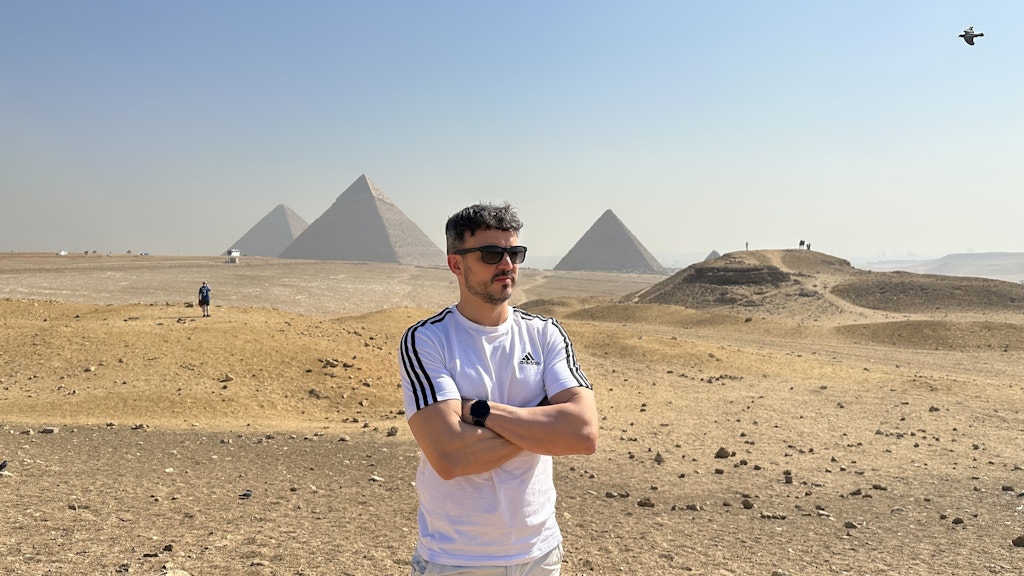 Lucas in Egypt
