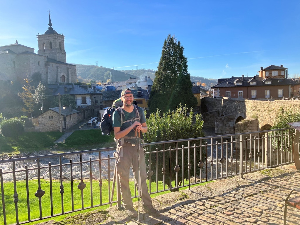 Phillip in Camino de Santiago